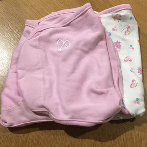 2 Pair SM/MED SwaddleMe Swaddlers for Babies